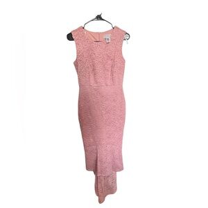 Alexa B. Nites Pink Sparkle mermaid dress                  Size 4 petite